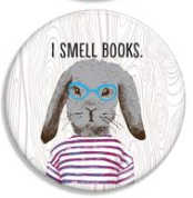 I Smell Books. Button