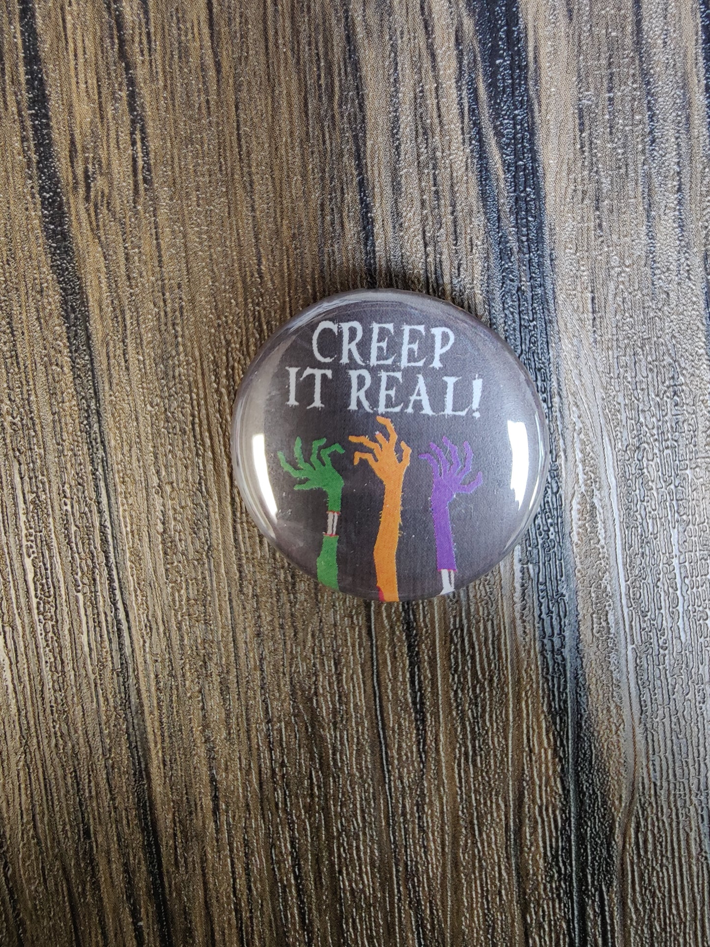 Creep It Real! Button