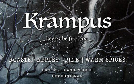Krampus Candle