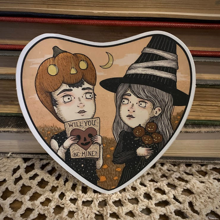 Halloween Couple Sticker